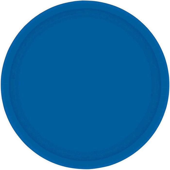 Royal Blue Paper Plate 22.8Cm 8pk