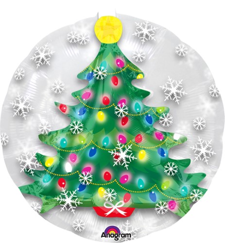 24'' Christmas Tree Insiders Balloon