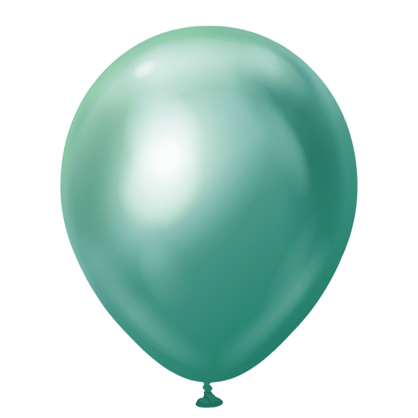 12" Mirror Green 50pk