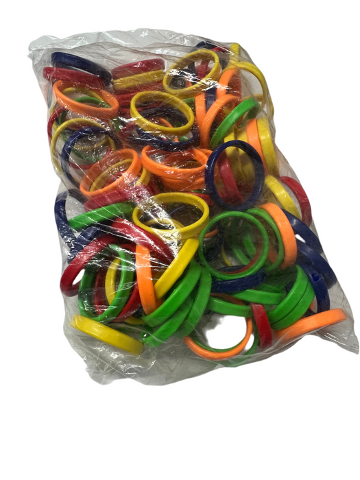 200 x Bright Coloured Bangle Weights (For Foil Balloons)