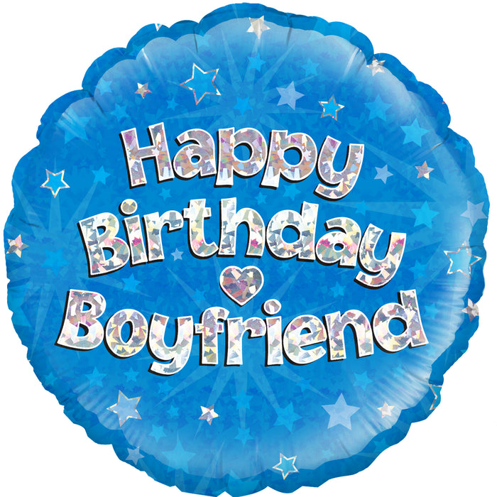 18'' Foil Happy Birthday Boyfriend