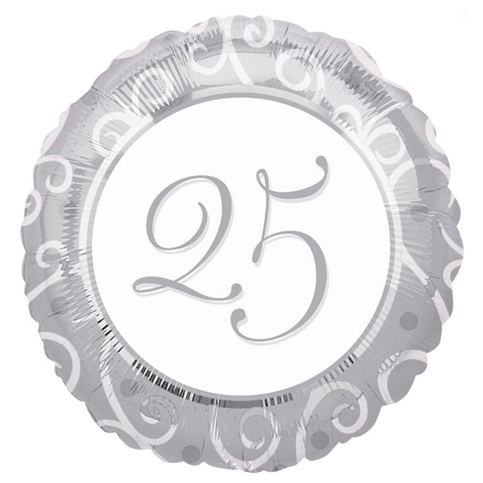 18'' Foil 25th Anniversary