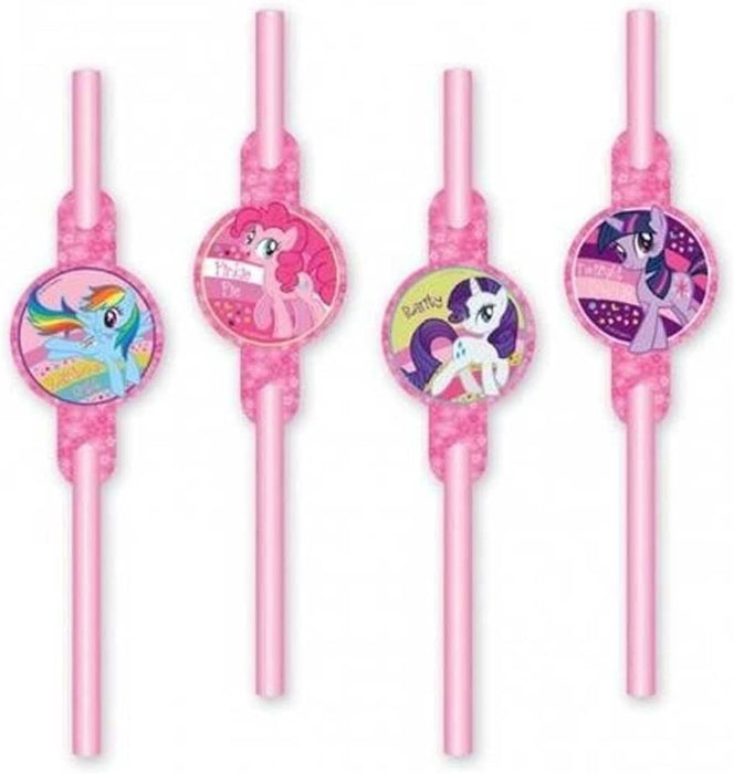 My Little Pony Drinking Straws 8pk
