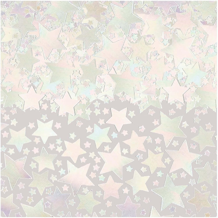 Iridescent Star Confetti 70g