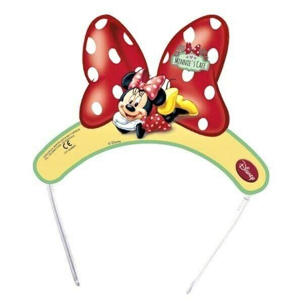 Minnie Mouse Cafe Tiaras 6pk