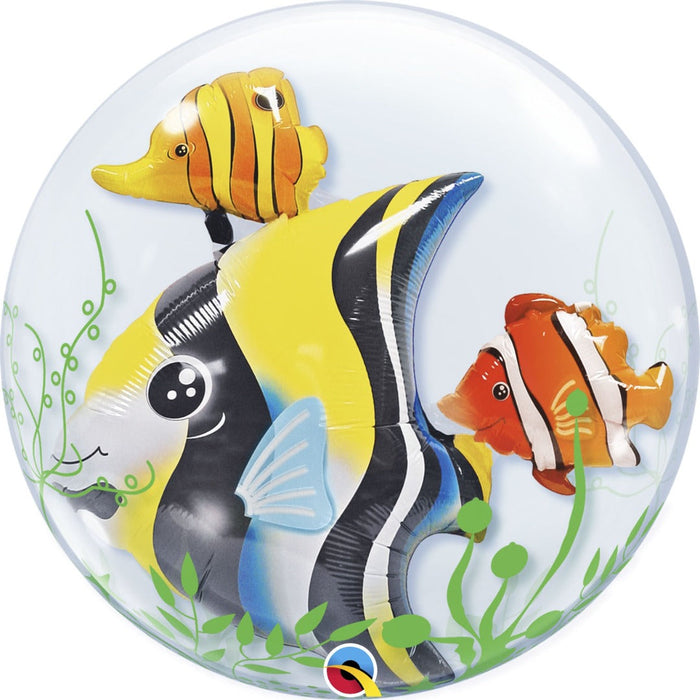 24'' Double Bubble Seaweed Tropical Fish