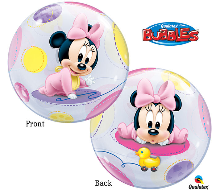 22'' Bubble Minnie Mouse Baby