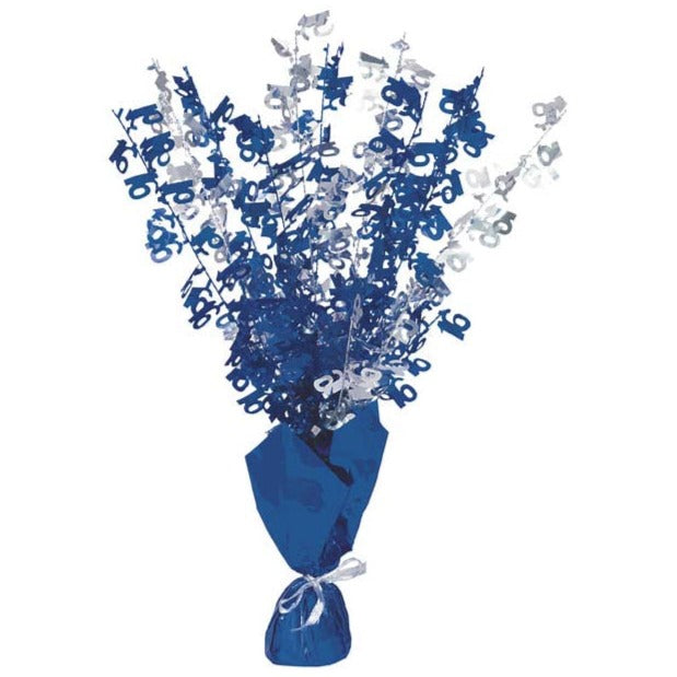 Glitz Blue Age 16 Centerpiece