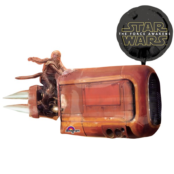Star Wars The Force Awakens S/Shape Foil 83Cm X 73Cm