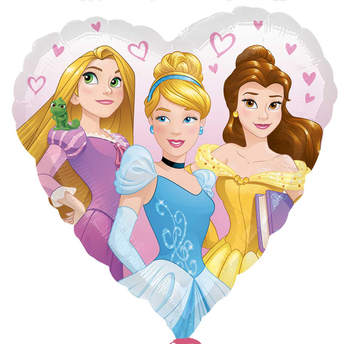 18'' Disney Princess Heart Foil Balloon
