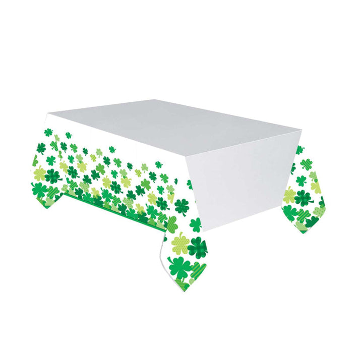Shamrock Plastic Tablecover