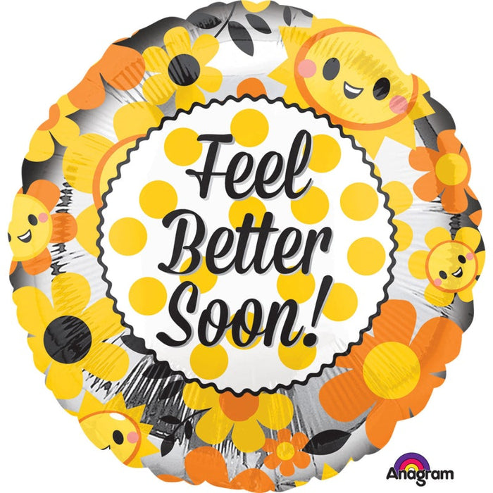 18'' Foil Feel Better Soon