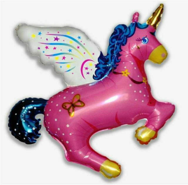 44'' Magic Unicorn Pink Shape