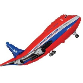 39'' Red Plane Shape Foil Balloon