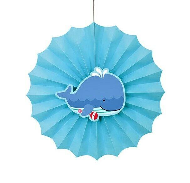 Sea Pals Paper Fan Decoration