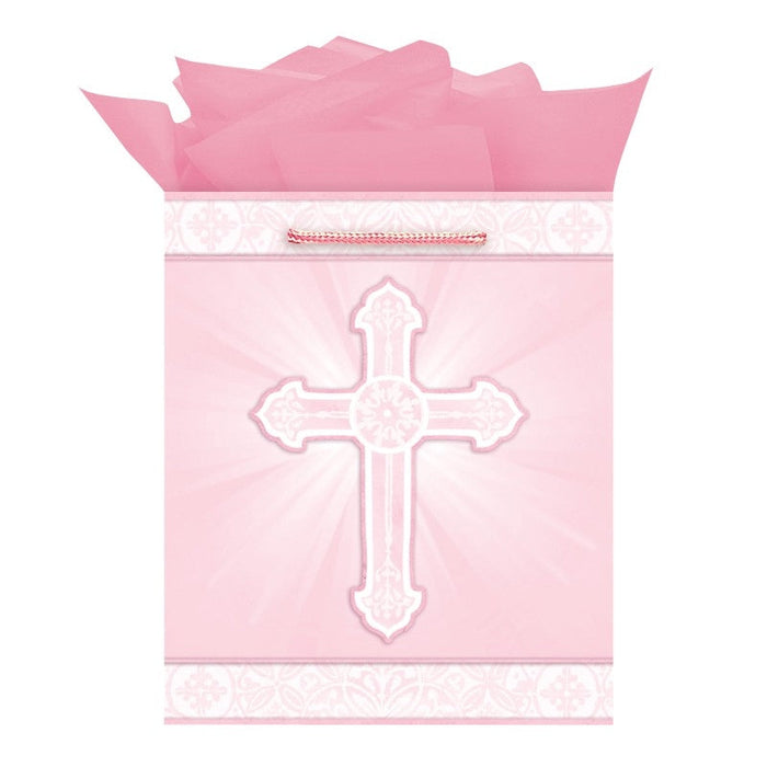 Bag Med Glossy Radiant Cr Pink