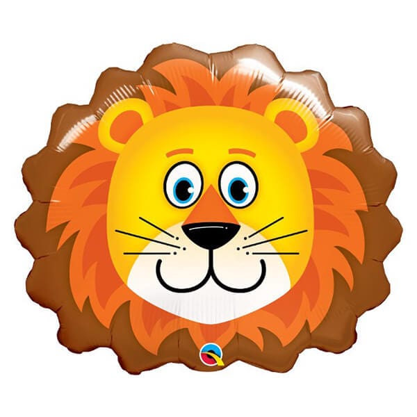 Qualatex Foil Balloons Lovable Lion Jumbo foil Balloon 29"