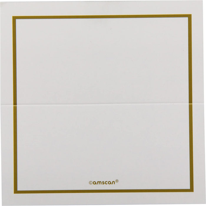 Placecards Classic Gold Pk50