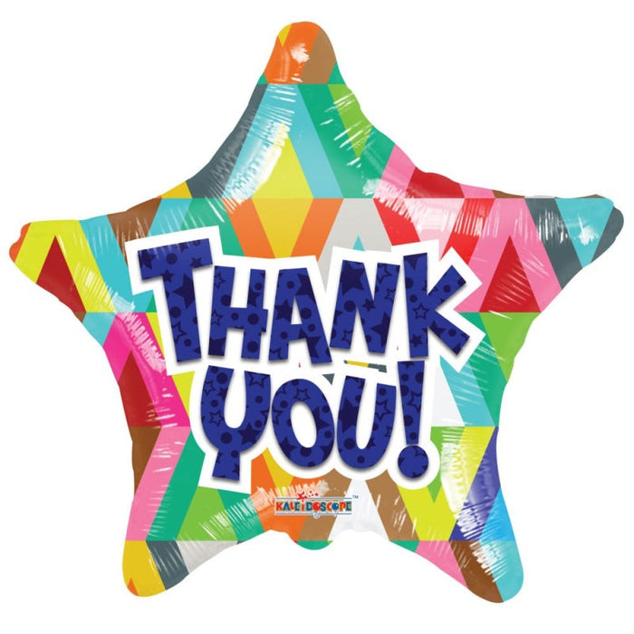 9 Inch Thank You Airfill Foil (Requires Heat Seal) 10pk (Flat)