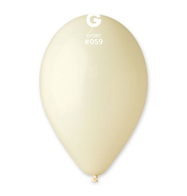 Standard Ivory Balloons #059