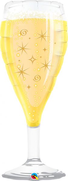 39'' Shape Bubbly Wine Glass