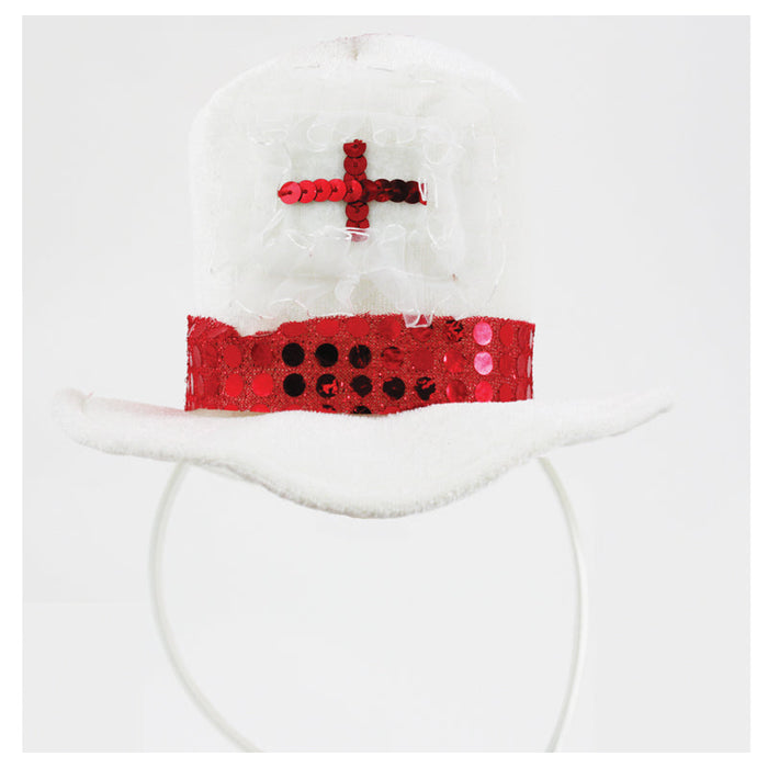 England Mini Top Hat On Headband