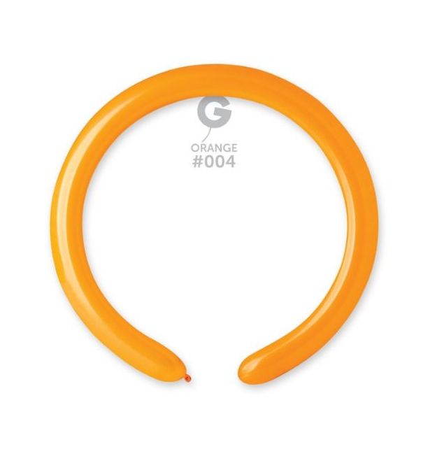 Standard Orange Balloons #004