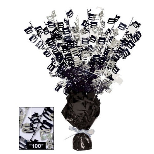 Glitz Black Age 100 Centerpiece