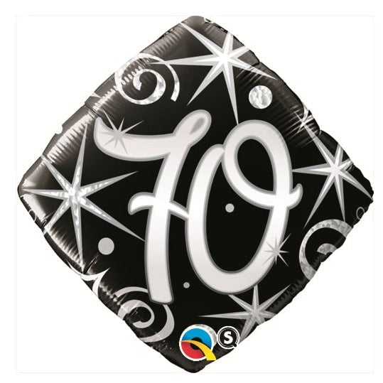 18''Diamond 70 Elegant Sparkles & Swirls