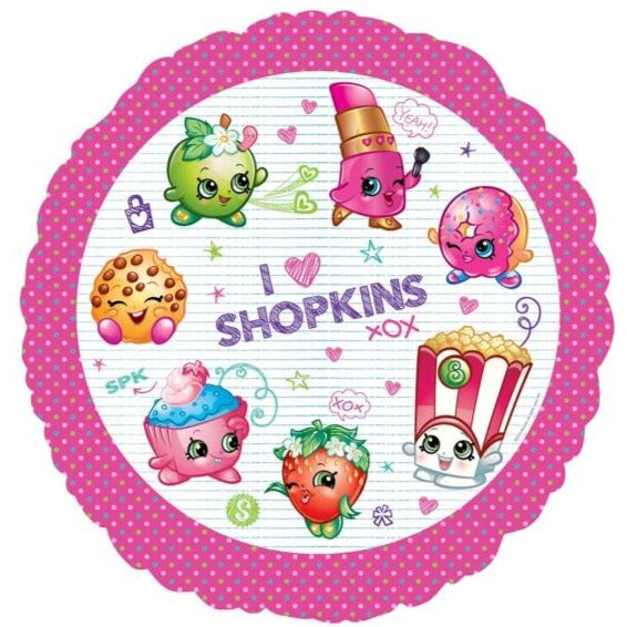 17'' Shopkins Foil Balloon