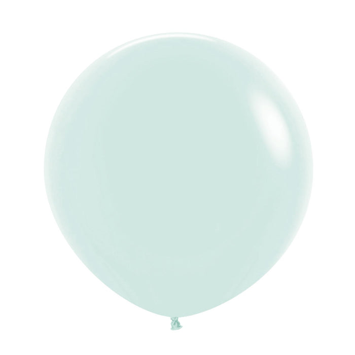 Love Partying 36 Inch (2pk) Pastel Matte Green Balloons