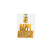 Dangling Cut-Outs Foil Decorations Happy Anniversary