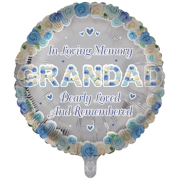18'' In Loving Memory Grandad Foil