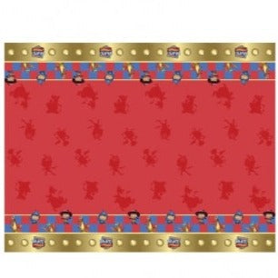 MIKE THE KNIGHT PLASTIC TABLECOVER 1.2M X 1.8M