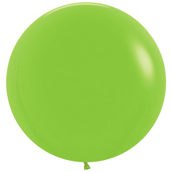 Sempertex Latex Balloons 24 Inch (3pk) Fashion Lime Green Balloons