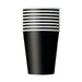 Black Paper Party Cups 8pk