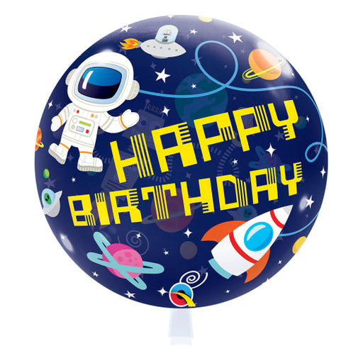Space Themed Bubble Balloon