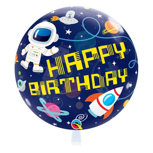 Space Themed Bubble Balloon