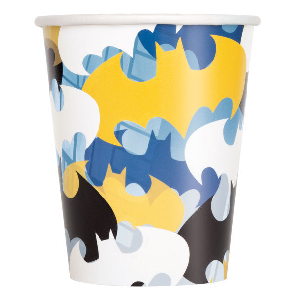 Batman 9Oz Paper Cups, 8pk