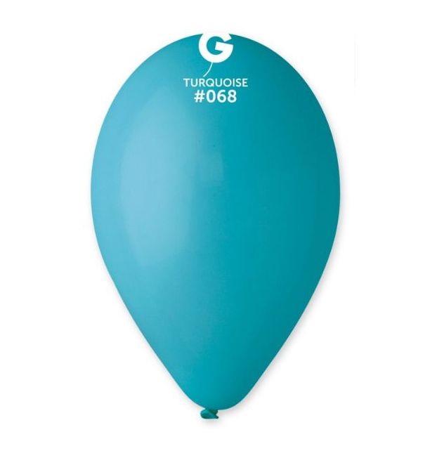 Standard Turquoise Balloons #068