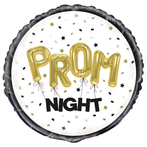Prom Night Round Foil Balloon 18'',