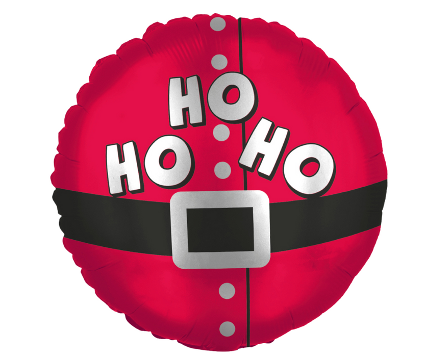 18" Santa Hoho Foil Balloon