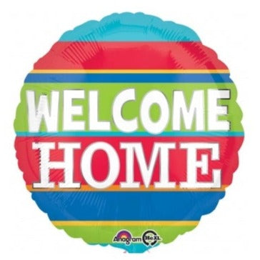 18'' Welcome Home Colourful Stripes