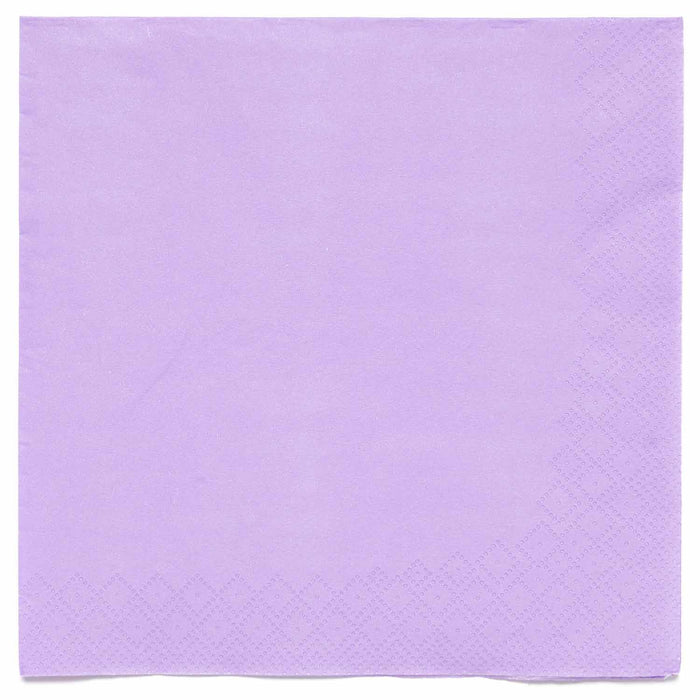 Lavender Luncheon Napkins 33cm 20pk