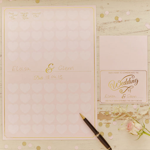Wedding Guest Book Poster