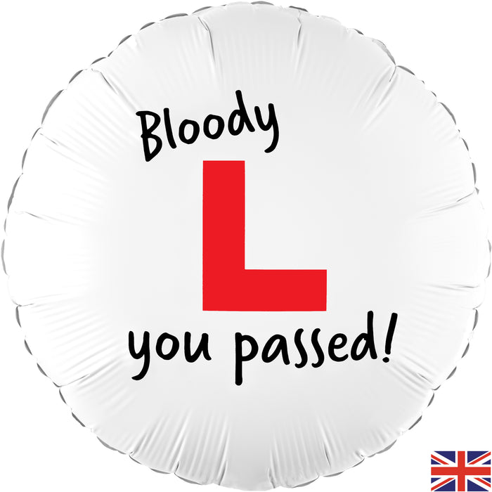 Bloody 'L' You Passed! 18 Inch Foil