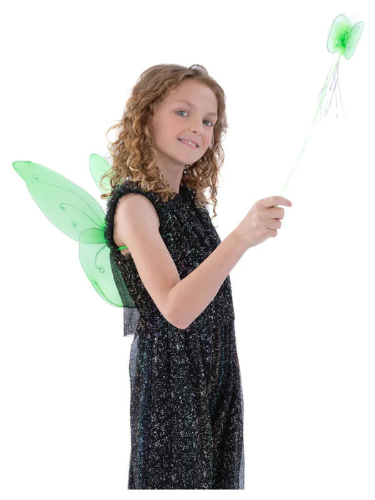 Butterfly Wings & Wand, Green