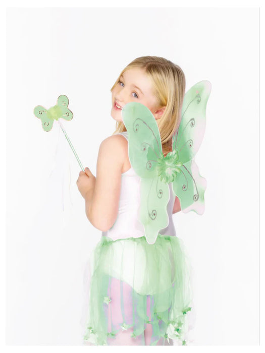 Butterfly Wings & Wand, Green