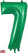 34" Number 7 Green