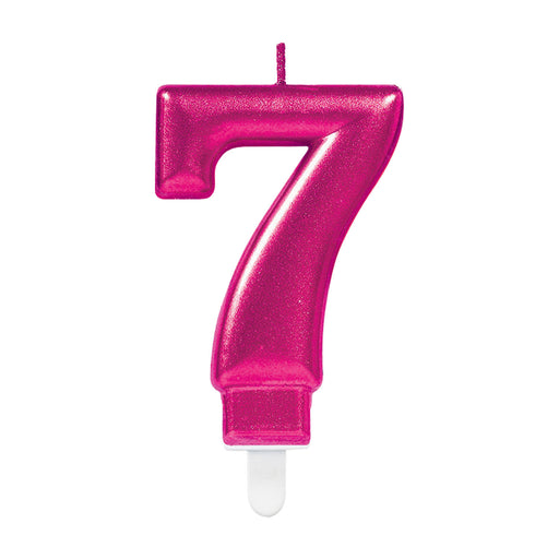 Pink Metallic Finish Candles #7